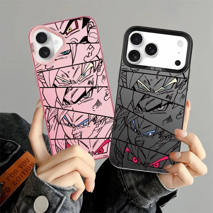 Anime Dragon Cool G-Goku Son Phone Case for Samsung Galaxy S26 S25 S24 S23 Note20 FE Ultra Edge Plus 5G Anti Fall Matte Cover