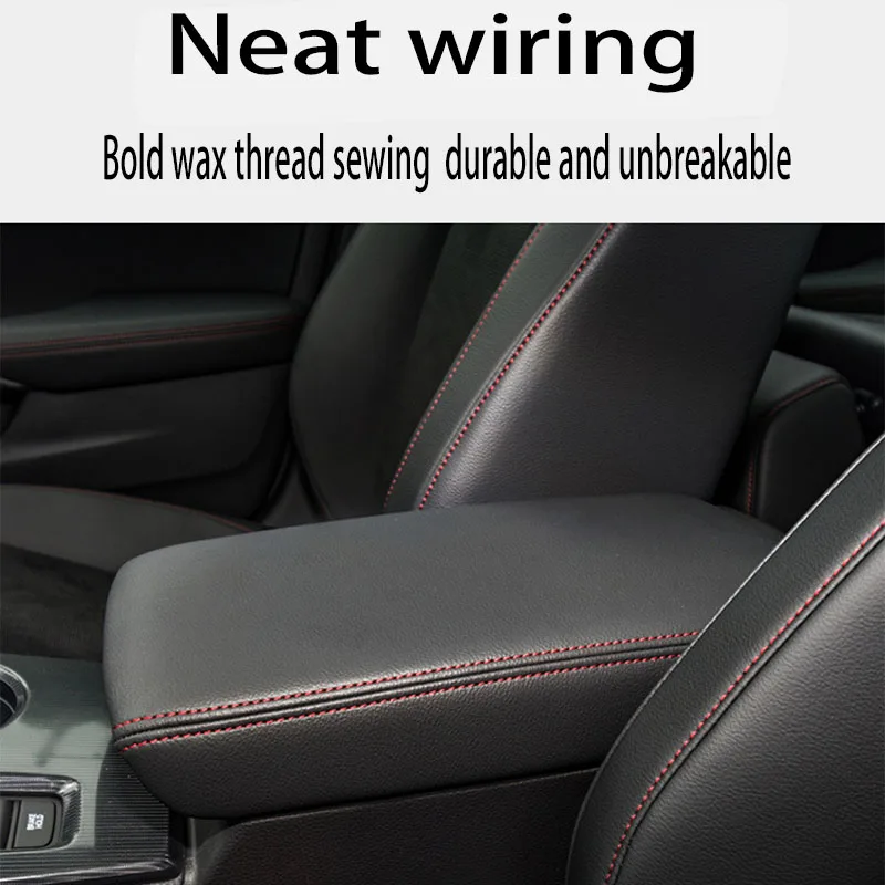 FOR 23 Geely Binyue COOL Central armrest box set Hand box protective leather cover Automotive interior modification