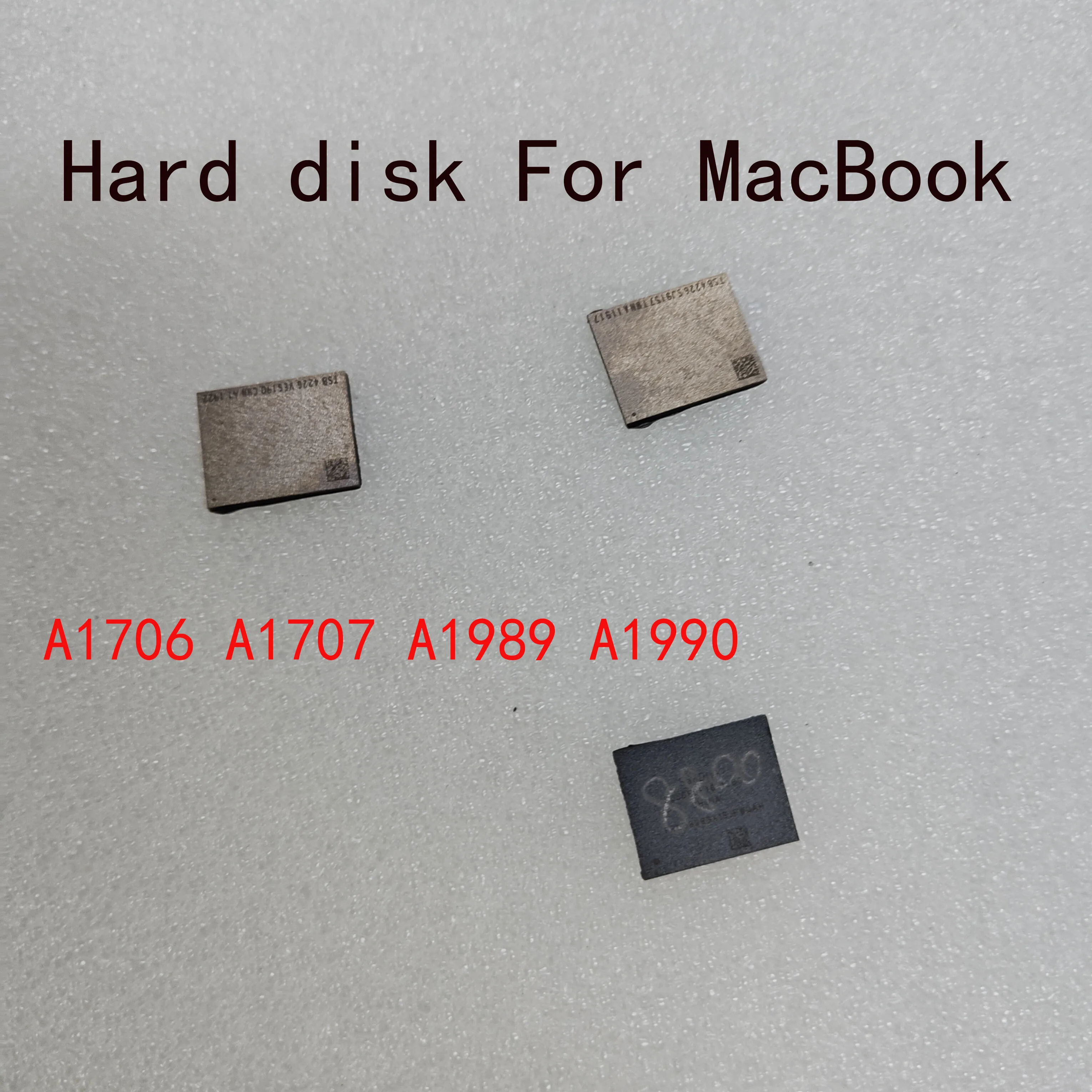 Original SSD Chip For Macbook Pro Air Retina A1706 A1707 A1989 A1990  128/256/512GB 1TB SSD Nand Chip IC