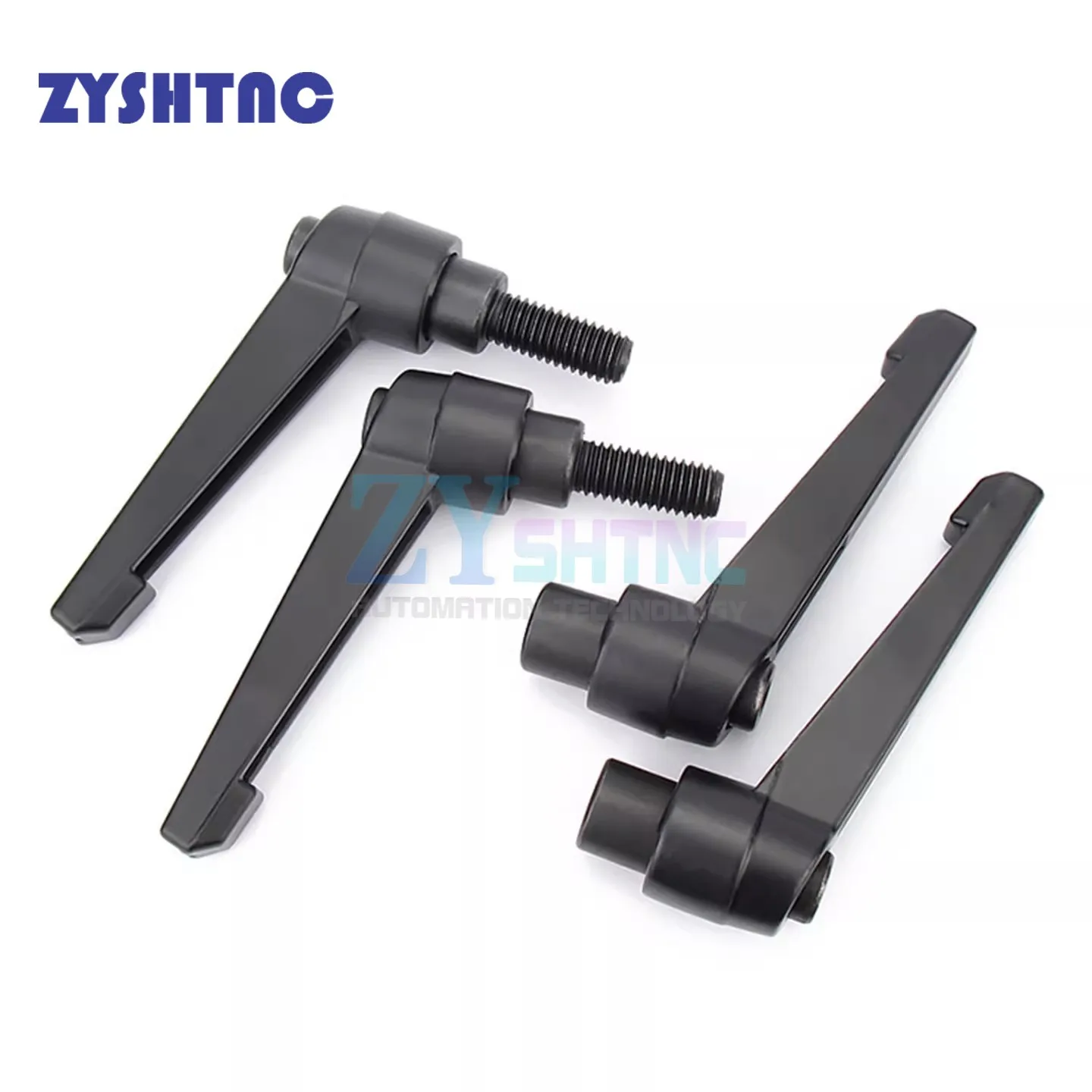 Length 12-100mm Alloy Steel M4 M5 M6 M8 M10 M12 M16 Clamping Lever Machinery Adjustable Handle Locking External Male Thread Knob