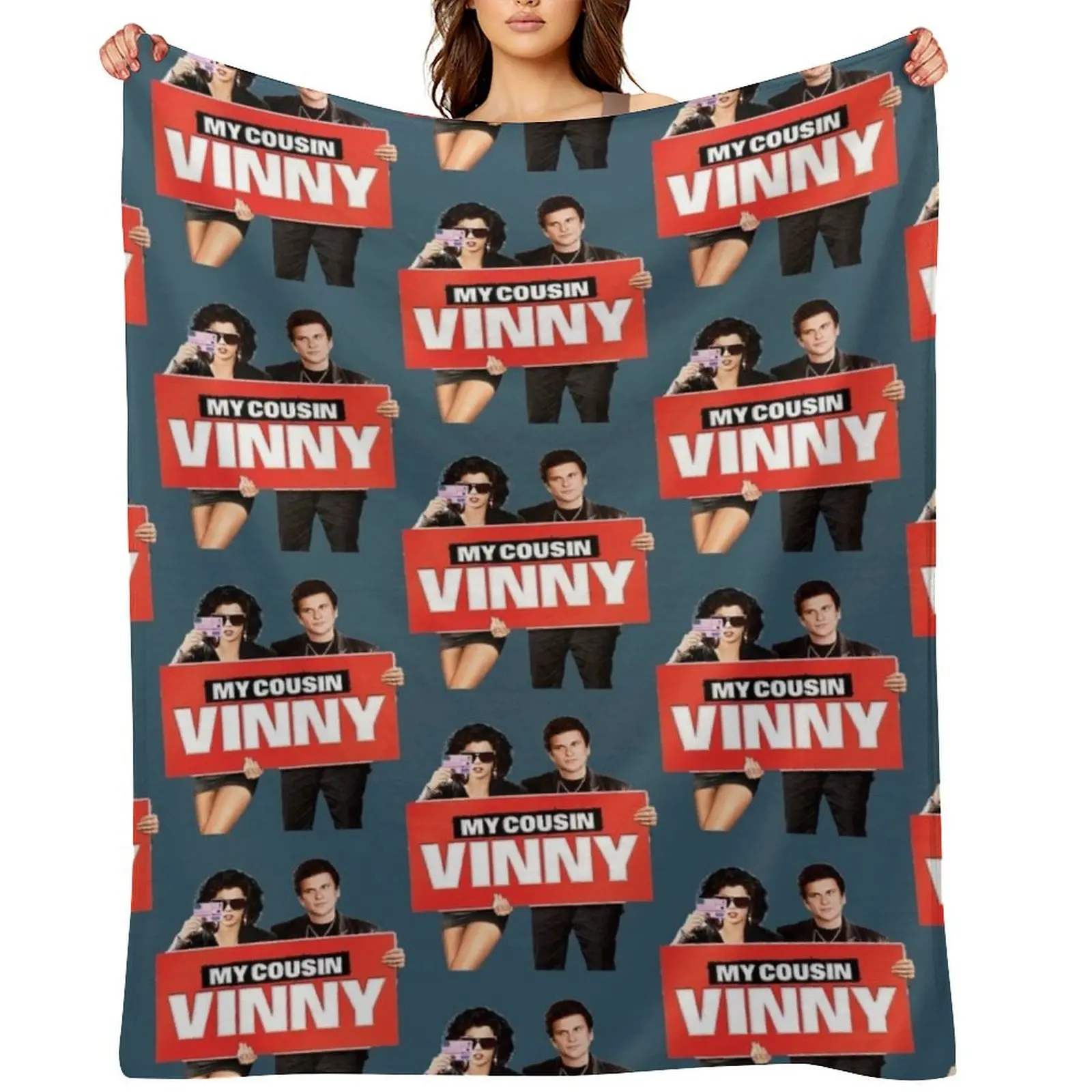 

My Cousin Vinny-Vincent L gambini, Poster Throw Blanket Sleeping Bag Thermals For Travel Quilt Large Blankets