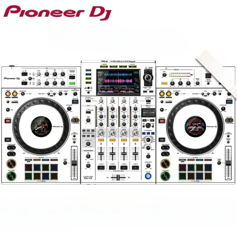 Pioneer XDJXZ  Controller Film,XDJ-XZ Integrated Disc Player Fully Surrounded By White Silver Stickers.Not DJ controller