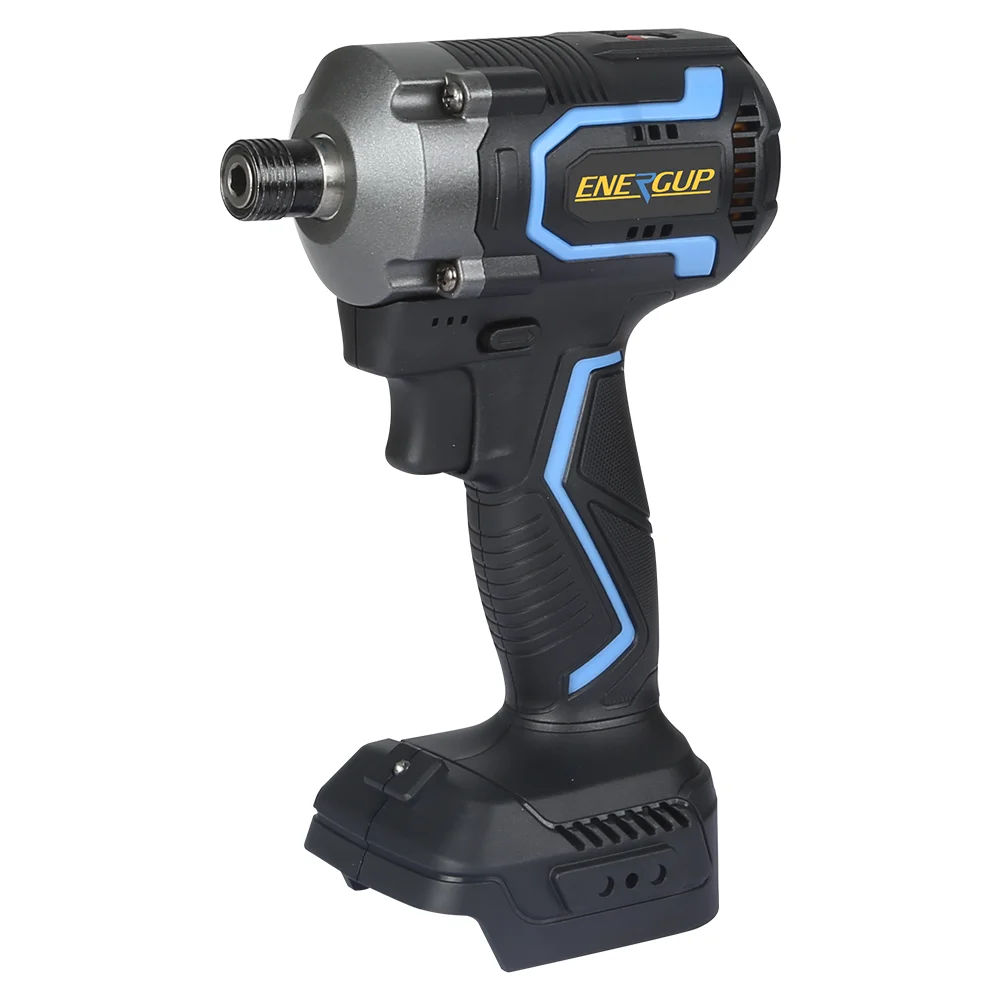 1/4 Inch 220N.m Brushless Motor Li-ion 18V 21V Battery 400W Cordless Impact Wrench For Impact