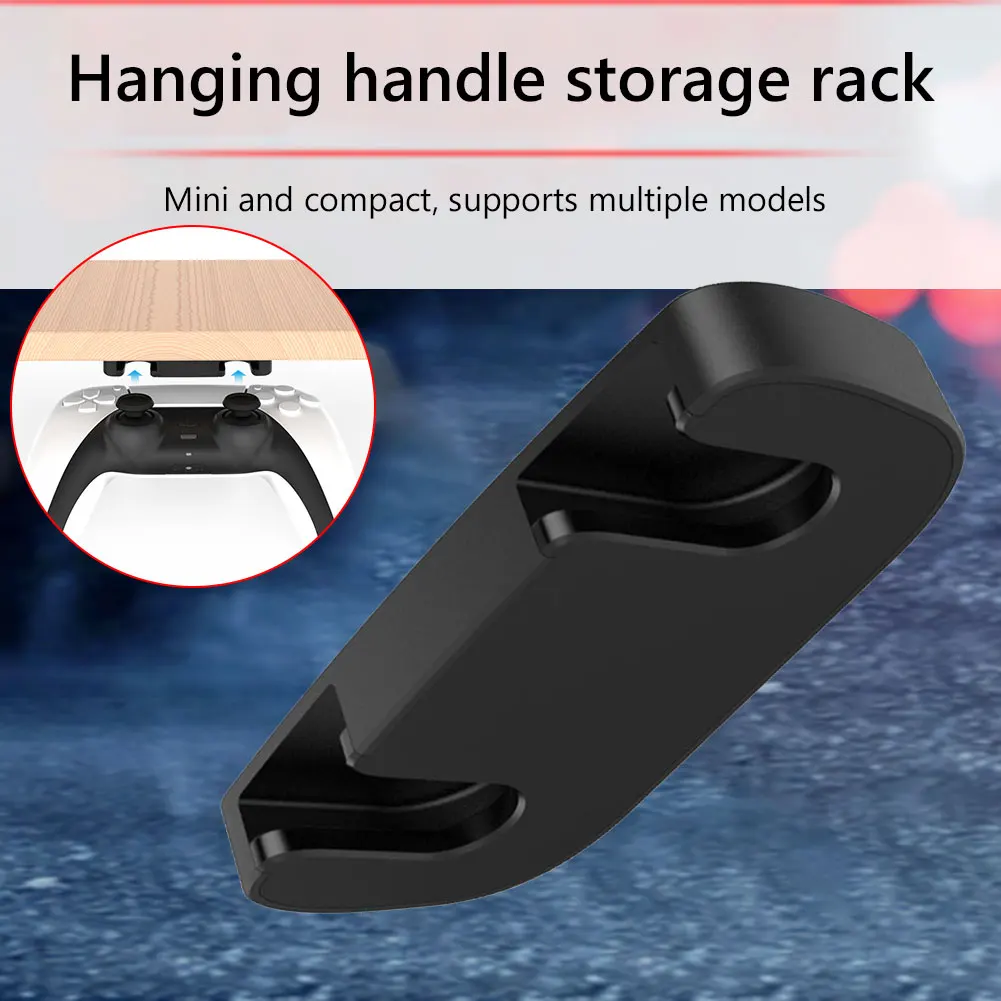 Controller Bracket Portable Controller Handle Bracket for PS5 PS4 PS 4 5 Game Console Hanging Storage Rack