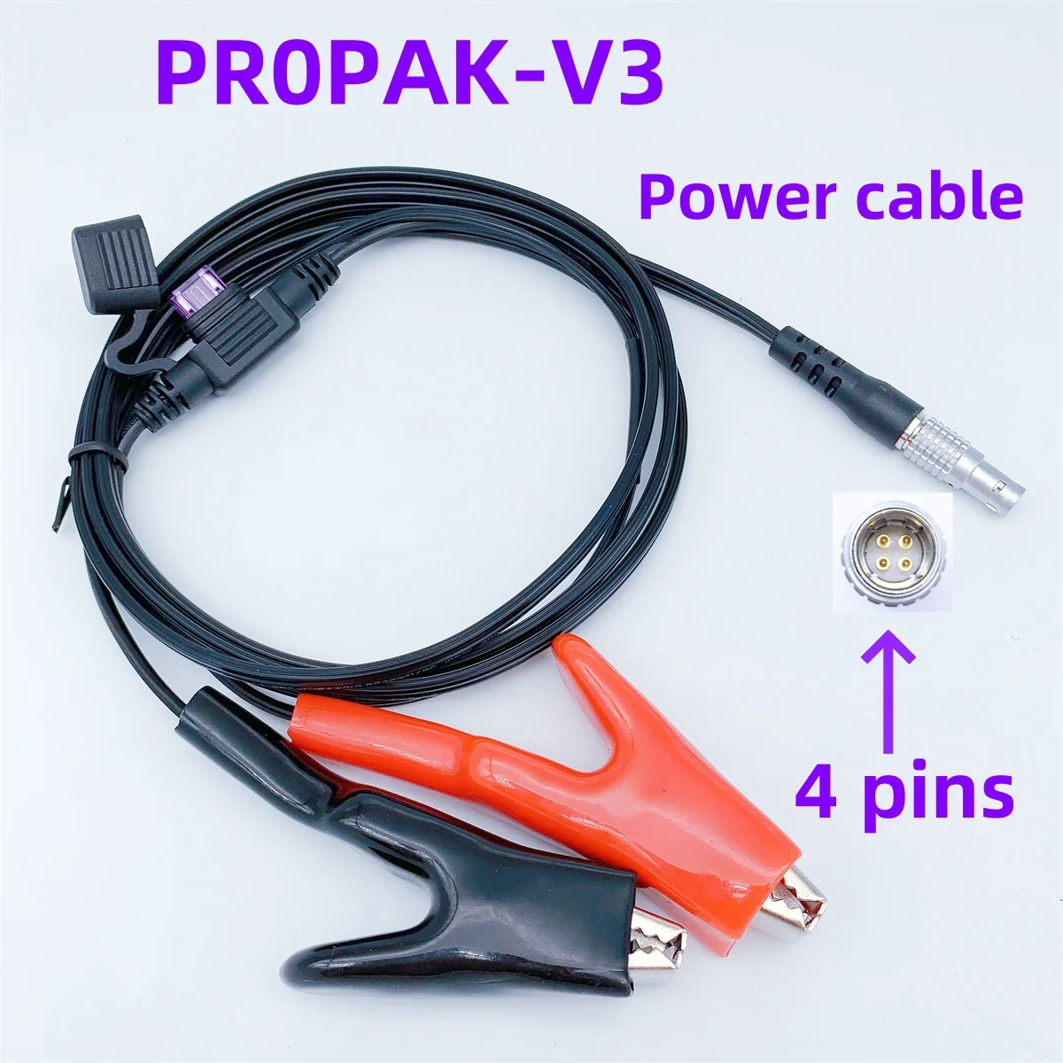 Cable Applicable to PR0PAK-V3-RT2 GPS power cable 4-pin