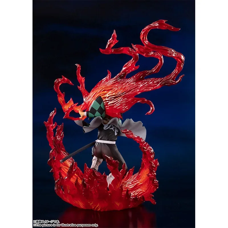 En Stock Original Bandai Figuarts ZERO Anime Demon Slayer Kamado Tanjirou PVC Anime figuras en miniatura de juguete colección adornos regalos