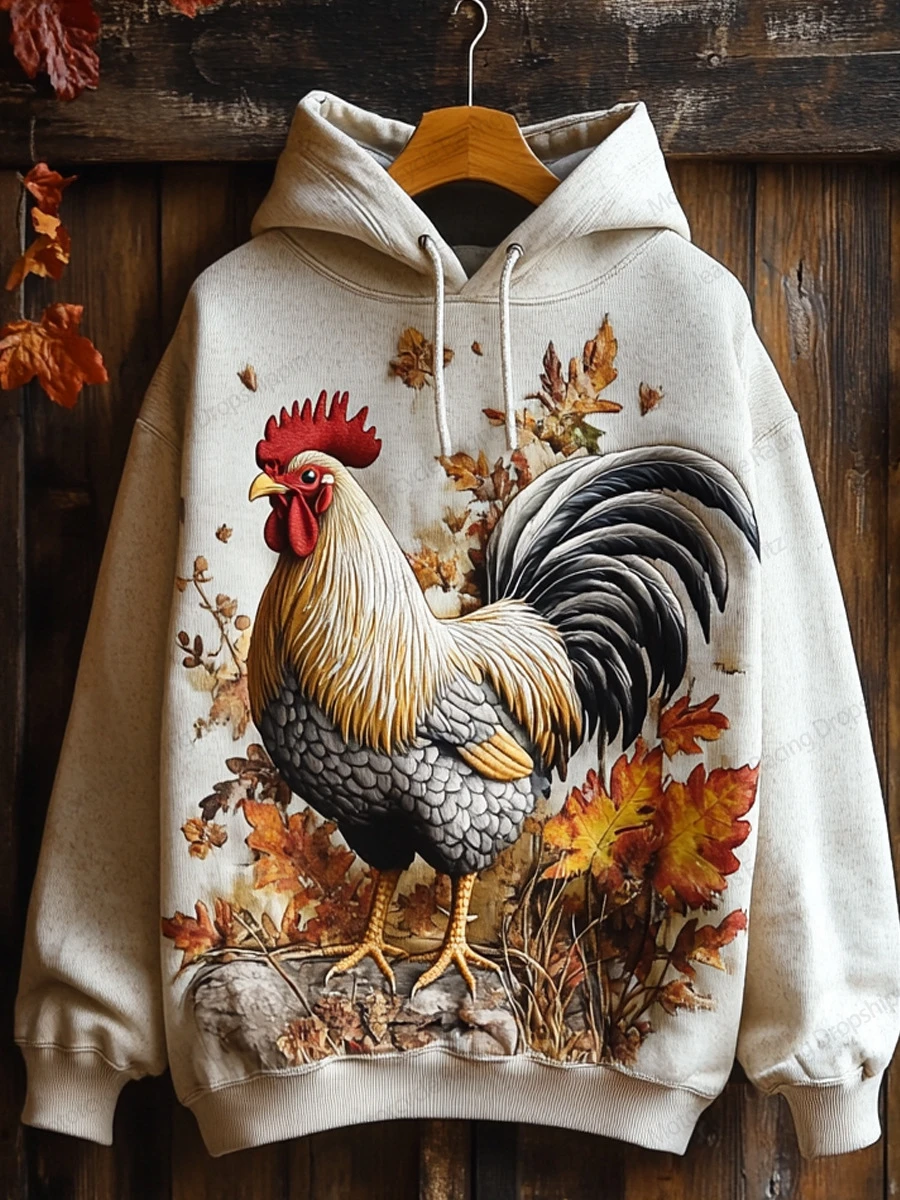 Animal Sweatshirt Funny Chicken Squirrel Horse Rabbit 3d Print Hoodie Men Women Fashion Oversize Hoodies Women Sweat Street Coat