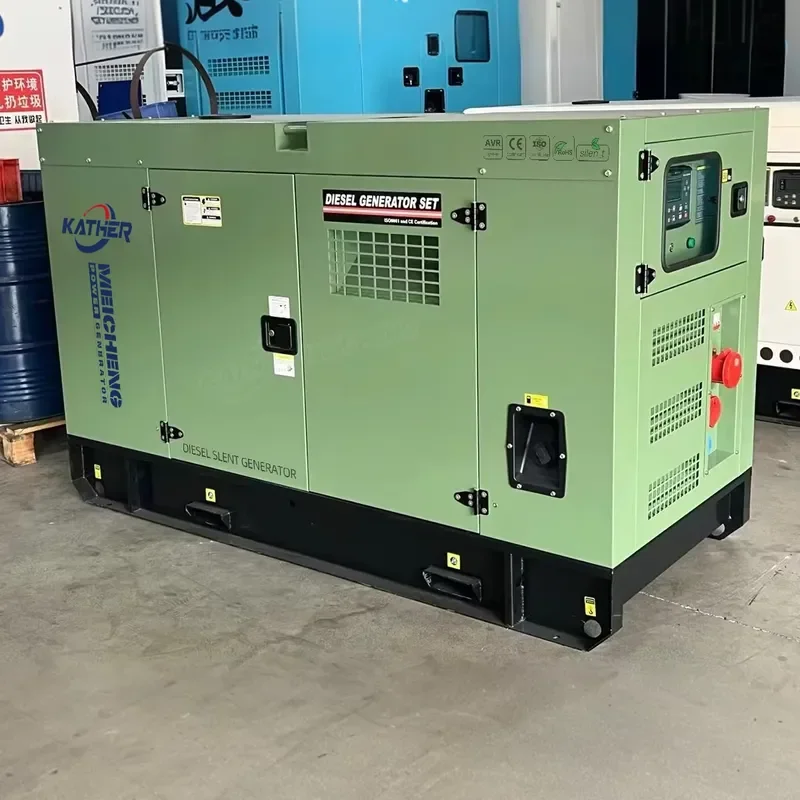 50kW 60kW 80kW 100kW 3 Phase 4 Wire Silent Generators Set With AVR Open/Container Type Prime Power Genset Factory