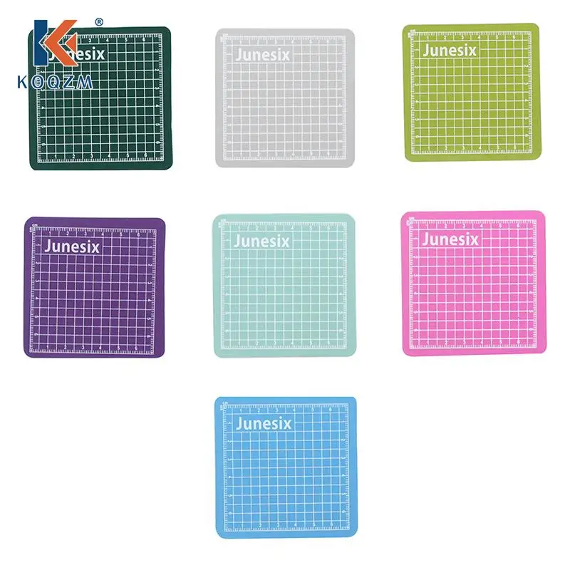 1 Pcs Mini Cutting Mat Manual DIY6*6cm Hand Account Cutting Paper Pad Engraving Pad Art Supplies Stationery School Supplies