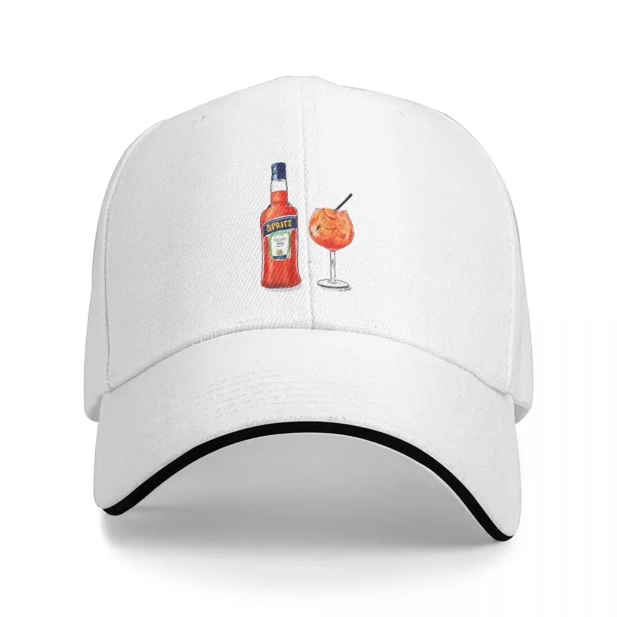 Spritz Cheers Baseball Caps Snapback Fashion Baseball Hats Breathable Casual Outdoor For Men's And Women's Polychromatic