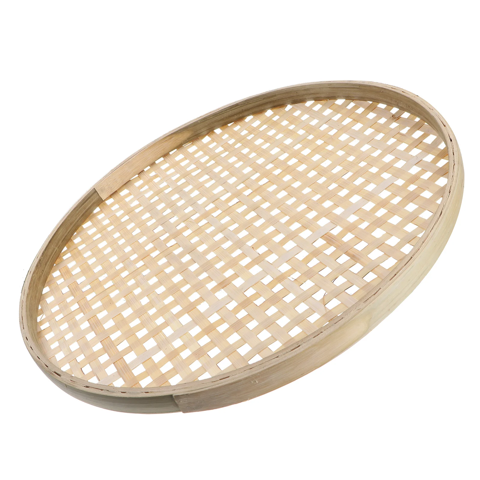 

Bamboo Weaving Sieve Round Kitchen Strainer Colander Rice Baskets Fruit Box Snack Tray Party Snack Box Natural Home