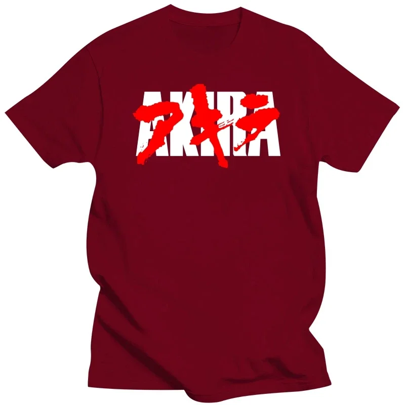 Manga T-shirt Men Women Anime Neo Tokyo Akira Movie Science Fiction Shotaro Kaneda Wash Tshirt Washed Vintage T Shirts Male Top