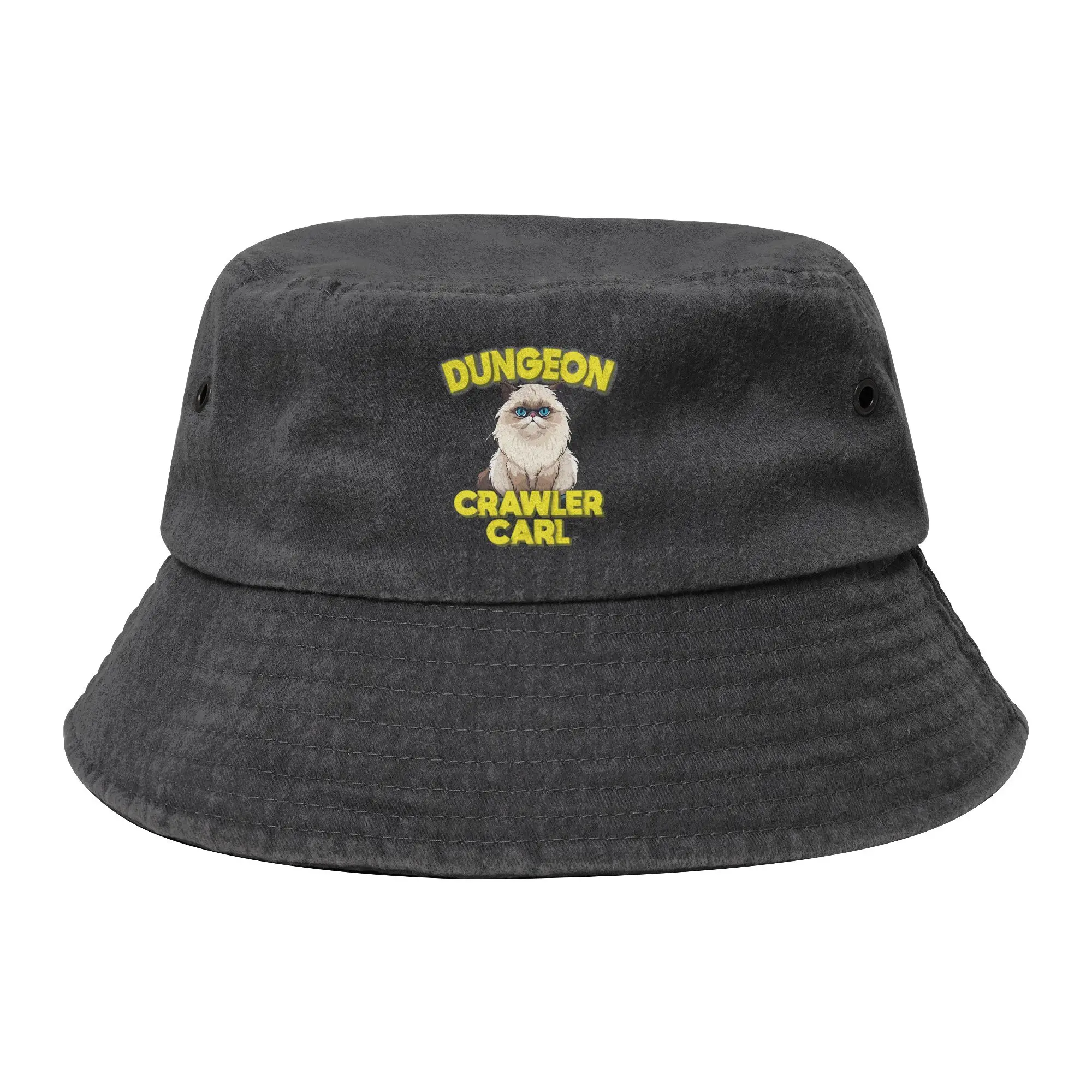 Travel Headwear Dungeon Crawler Carl Bucket Hat Trendy Teen Hot Sun Hats  Session Hats Lightweight Fisherman Hat Outdoor