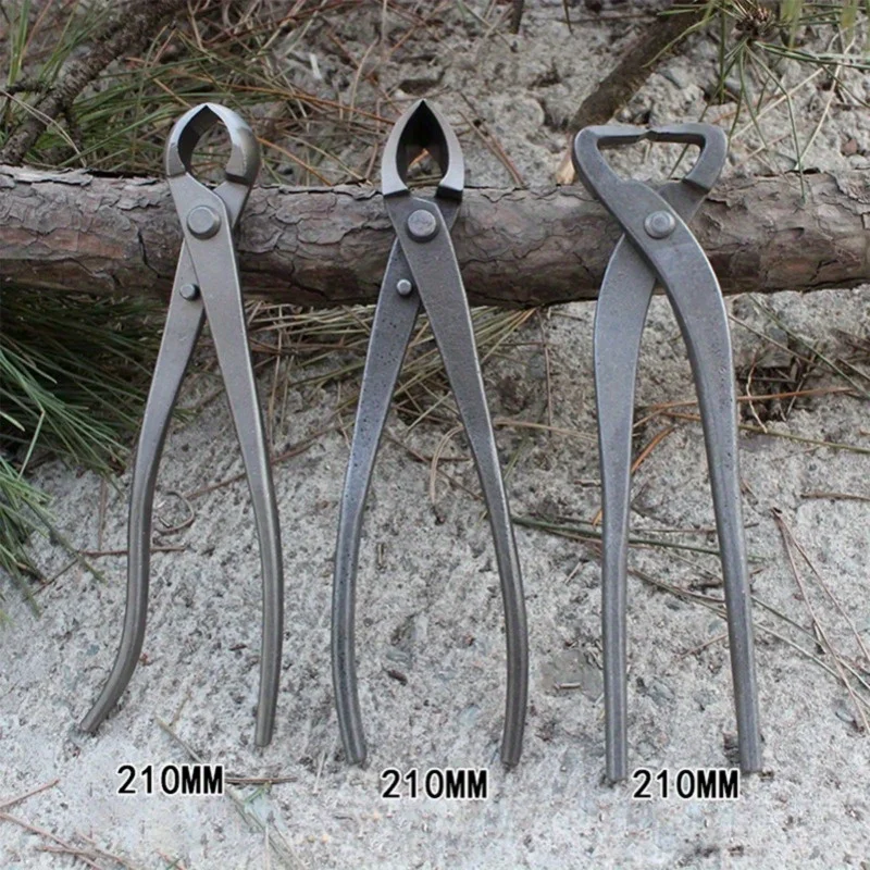 Imagem -06 - Bonsai Root Cutting Alicate Knob Cutter Côncavo Edge Cutter Ball Shear Scissors Landscape Modeling Garden Bonsai Tools 210 mm