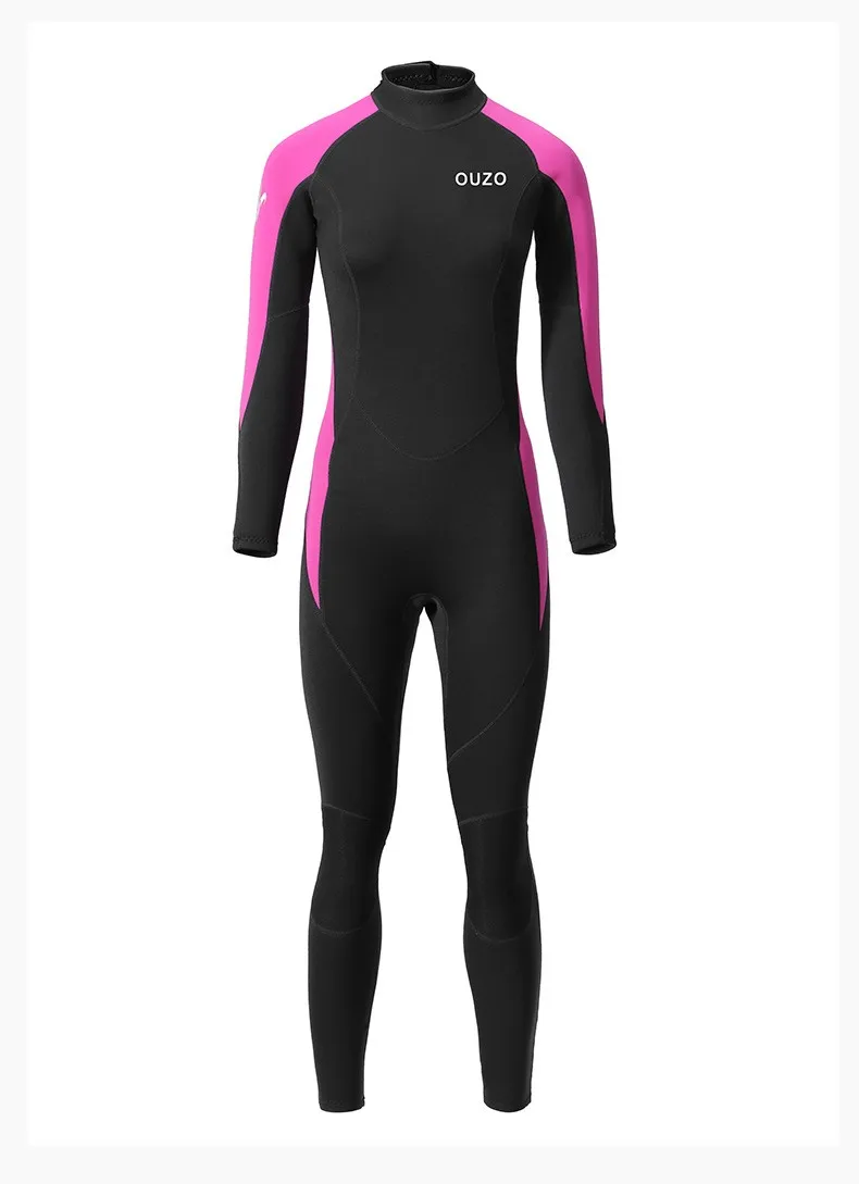 Neopren-Neoprenanzug für Herren, Tauchen, voller Anzug, Speerfischen, Badebekleidung, Schnorcheln, Surfen, einteiliges Set, Winter, warm halten – Detail 12