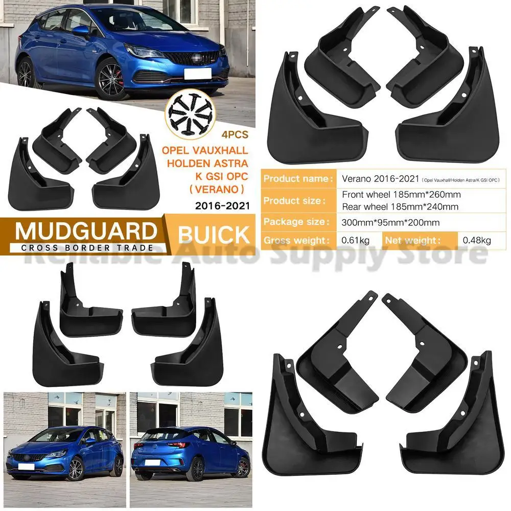 

For Opel Vauxhall Holden Astra K GSI OPC 2016 Verano GS Mudguard Trim Premium Quality Durable Stylish Design