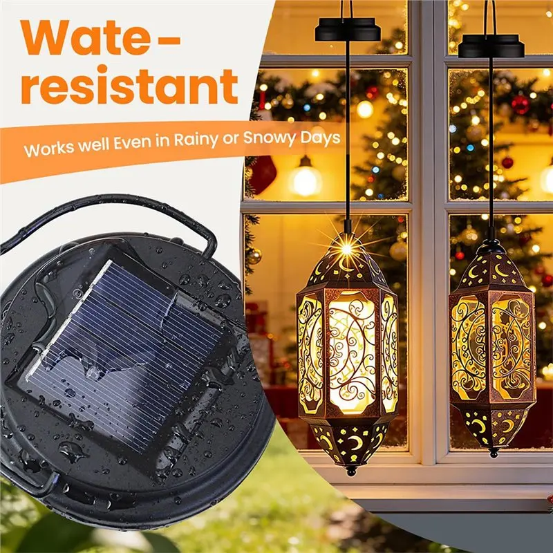 B50C Solar Light Replacement For Outdoor Waterproof For Hanging Lanterns, Garden Lights Top Units