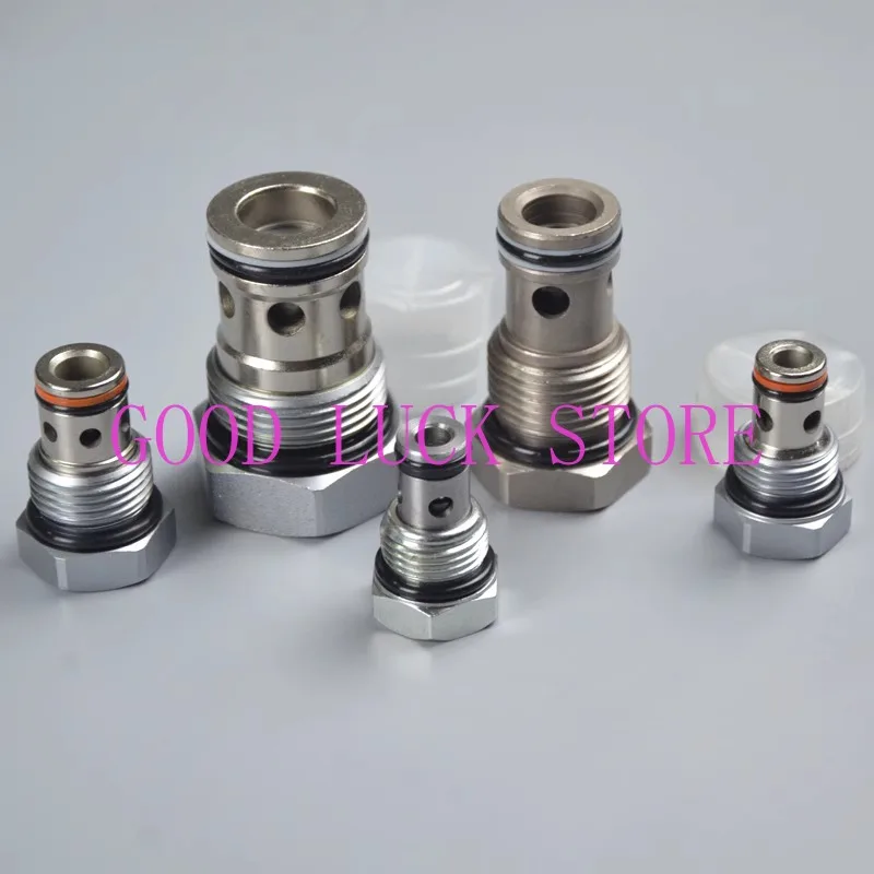 Hydraulic Threaded Cartridge Check Valve (Poppet-type) DF08-01 One-way Pressure-retaining Valve CV08 1PC