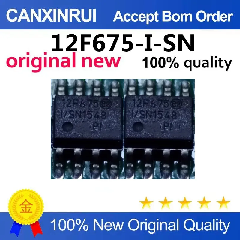 12F675-I/SN Automotive Computer Board SMD 8-pin chip, brand new original