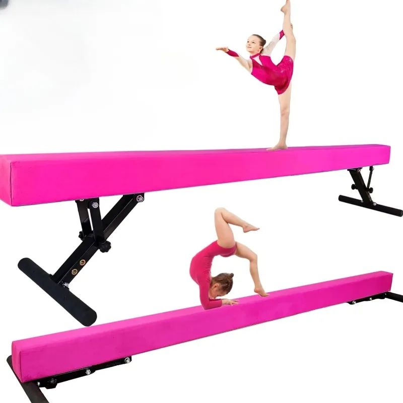 

Foldable Height Adjustable Balance Beam Durable Build For Gym Training And Full Body Balance Exercise Best Choice