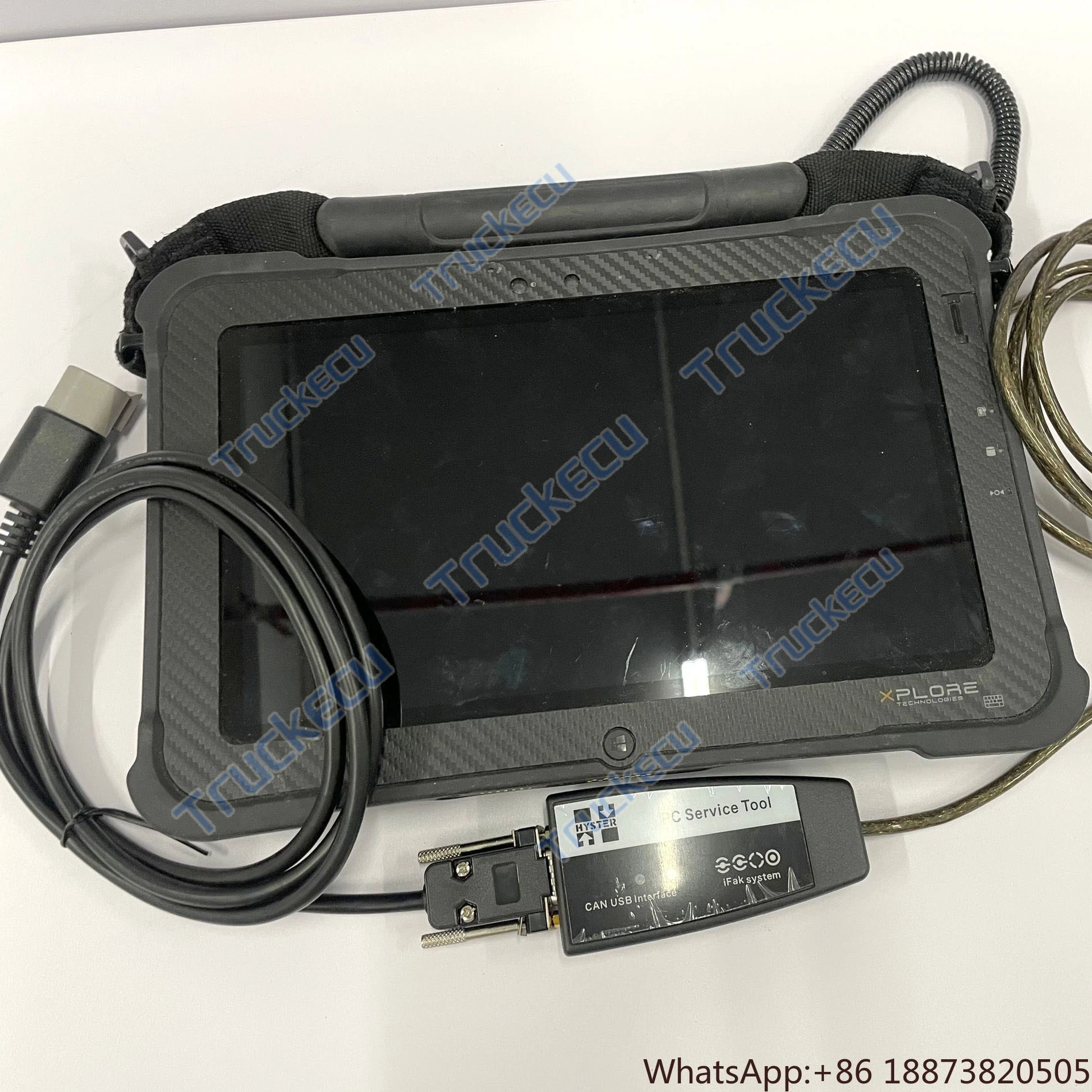 

Xplore Tablet +Truck Forklift Auto Diagnostic Kit for Yale Hyster PC Service Tool Ifak CAN USB Interface Hyster Yale