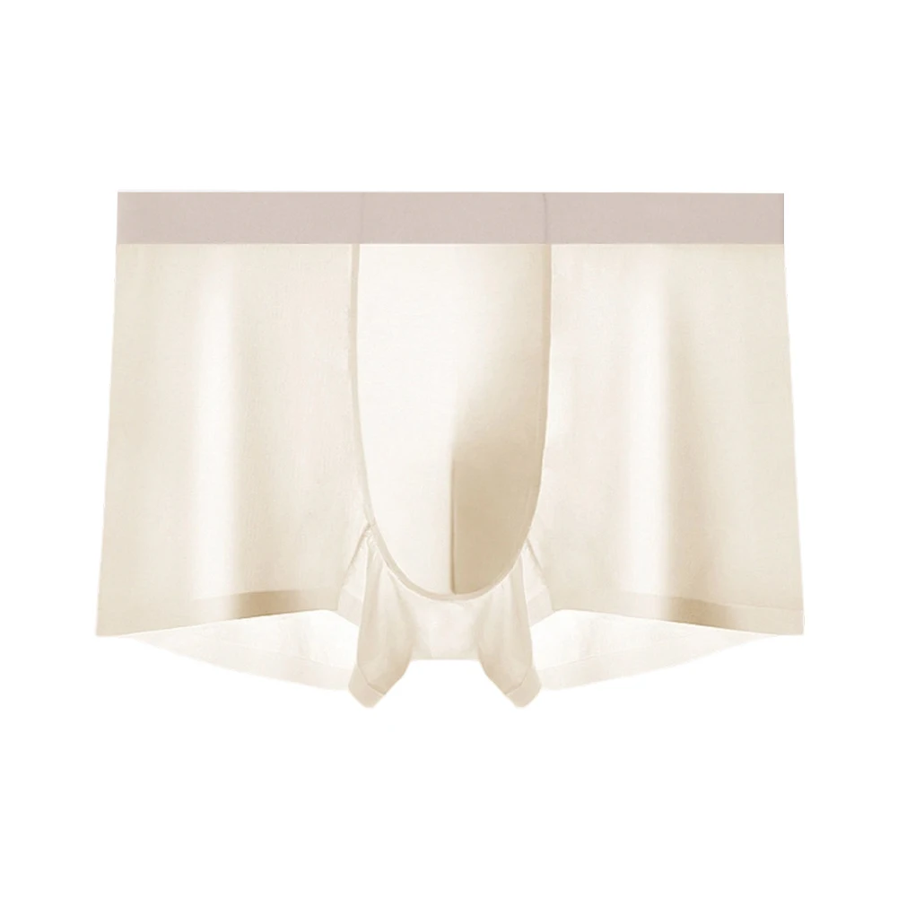 للارتداء اليومي للأنشطة الرياضية للرجال سراويل داخلية من الحرير الجليدي رائعة للصيف خفيفة الوزن قابلة للتنفس للرجال