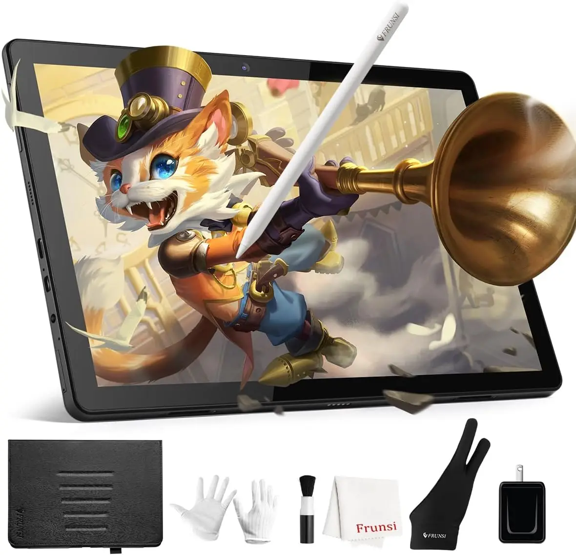 T11 Pro standalone Drawing Tablet No Computer Needed,10.1 inch FHD Display,Octa-Core CPU,Pre-Installed Drawing Apps