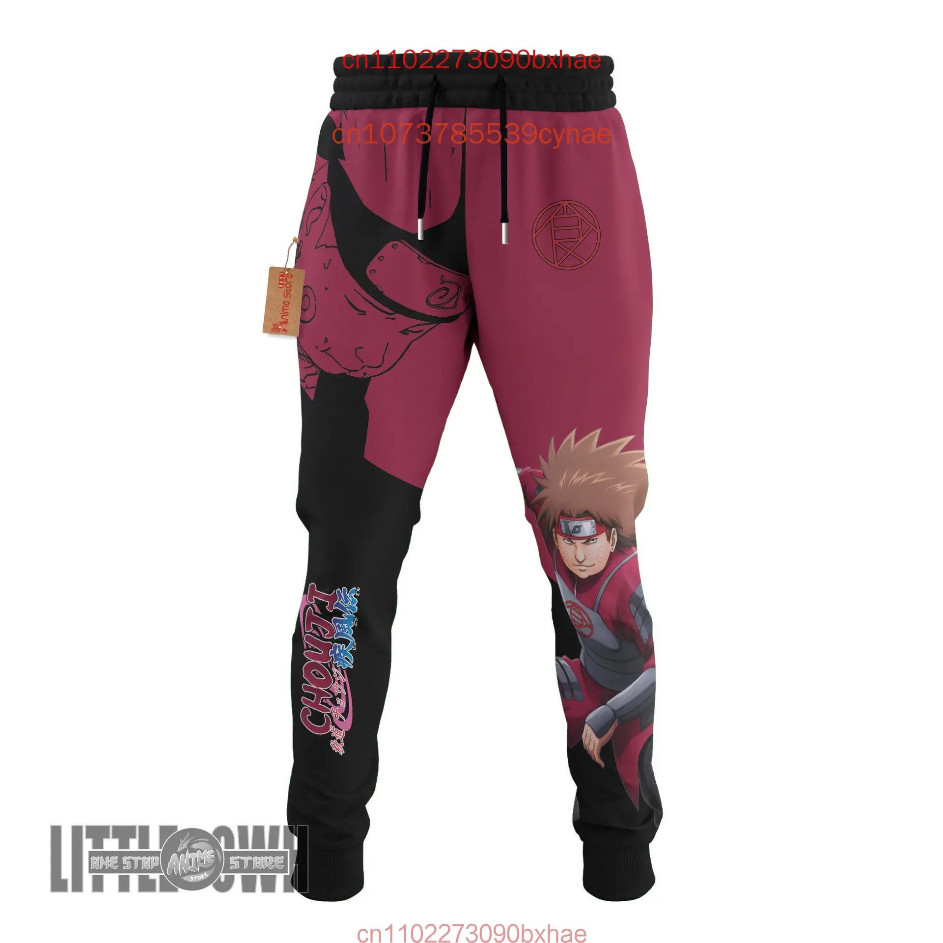 2025 Herbst und Winter Neue Anime Naruto Jogger 3D-Druck Mode Straßensport Herren- und Damen-Jogginghose