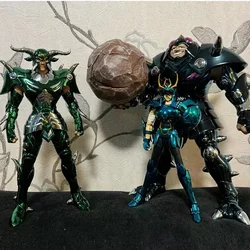 Saintseiyaレジンナイトのzodiacフィギュア、myth Clothex、gk gem、rock、hades軍隊、108スペクター、アンダーワールド、マントル、27cm