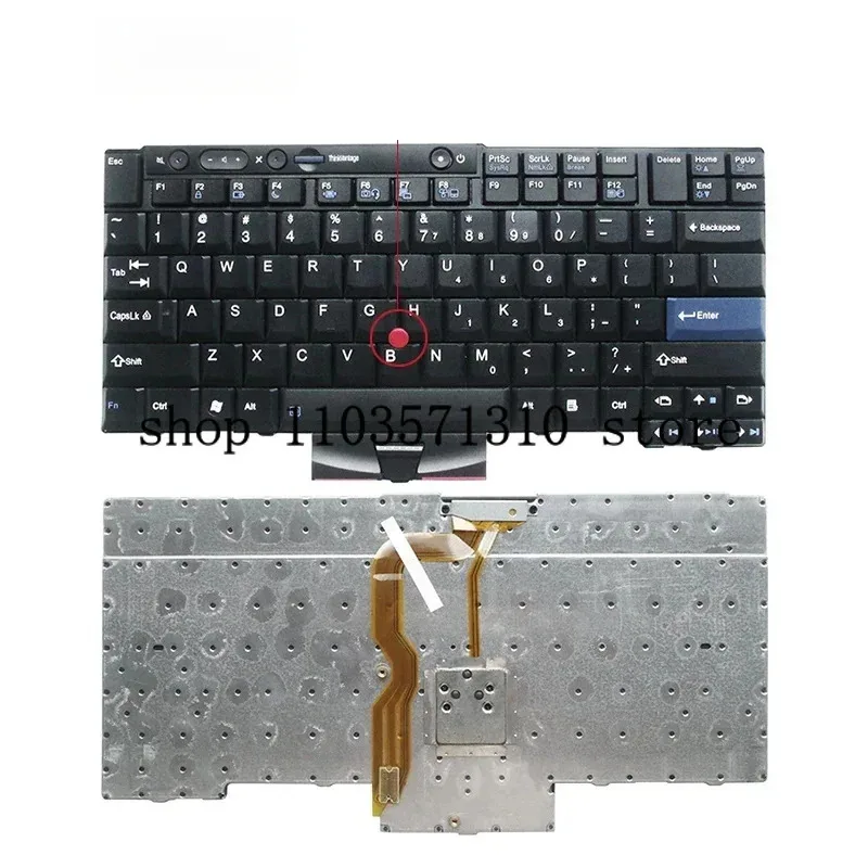 

US New for Lenovo T400S T410S T410 T410i T420 T420S X220 X220T T510 W510 W500 T520 W520 45N2071 45N2141 45N2211 keyboard zm