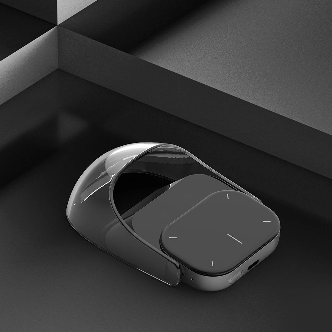 2026 Split Magnetic Wireless Motion Air Mouse AI Control Bluetooth 2.4G Dual Mode Fast Charging Portable Office Mouse