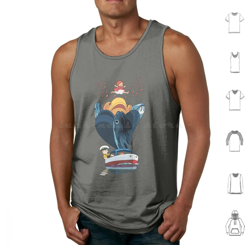 Untitled Tank Tops Print Cotton