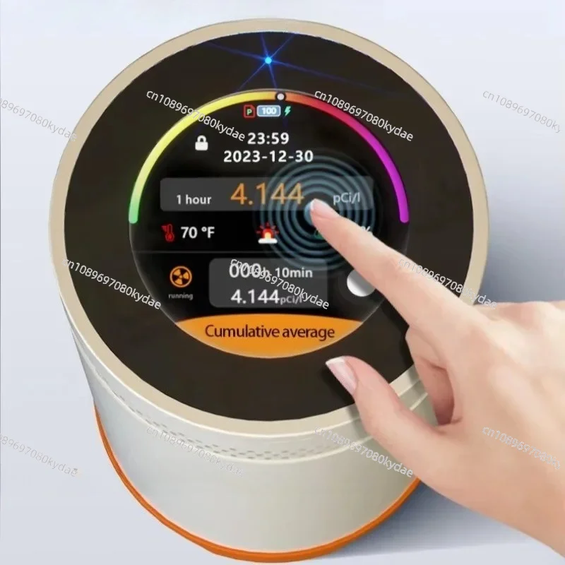 Portable Radon Gas Detector Nuclear Radiation Dosimeter X Beta Gamma Ray Tester Air Quality Monitor 6Bq/m³-10kBq/m³