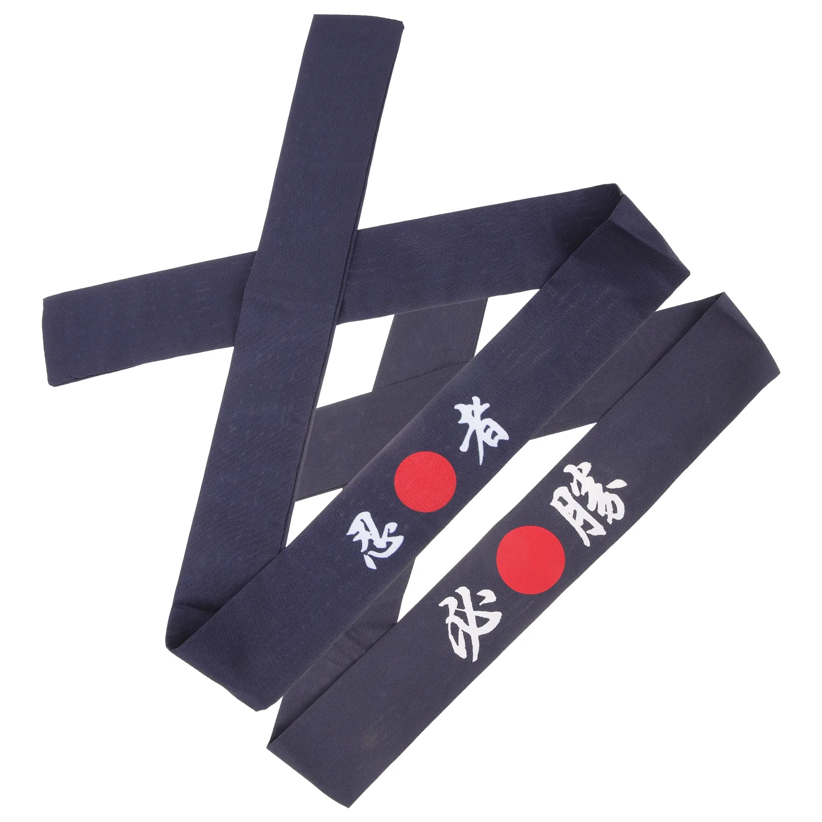 2 Pcs Ninja Headband Chef Accessory Costume Men Japanese Bandanas for Sushi Headwear Cotton Headbands Karate Household