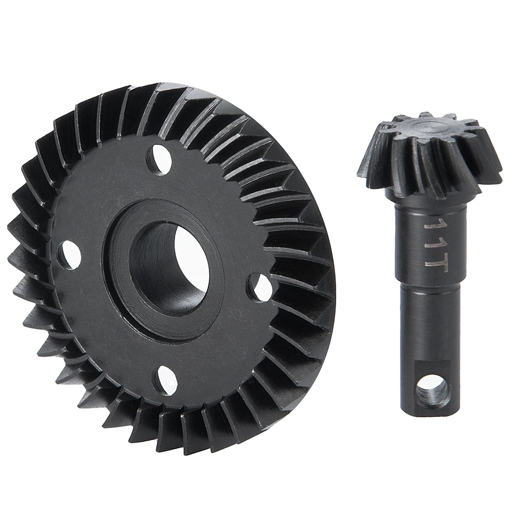 AXSPEED Differential Axle Steel Gears Helical Gear 10/35T 11/34T 12/33T for 1/10 RC Crawler TRX4 TRX6 Parts