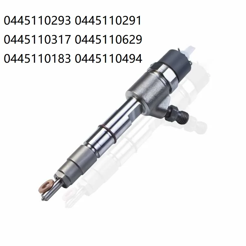 

0445110293 0445110291 Diesel common rail Fuel injector 0445110317 0445110629 0445110183 0445110494 For Bosch 0445110 series
