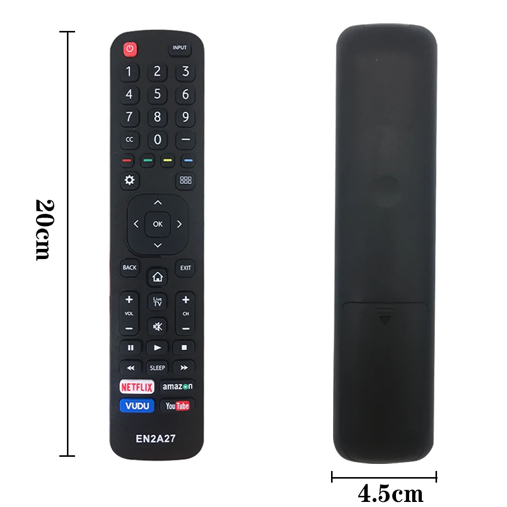 Hisense Multi-function Smart TV Remote Control EN2A27 for LED HDTV ER-22641HS 55H6B Series H8C Series Replacement Remote Control