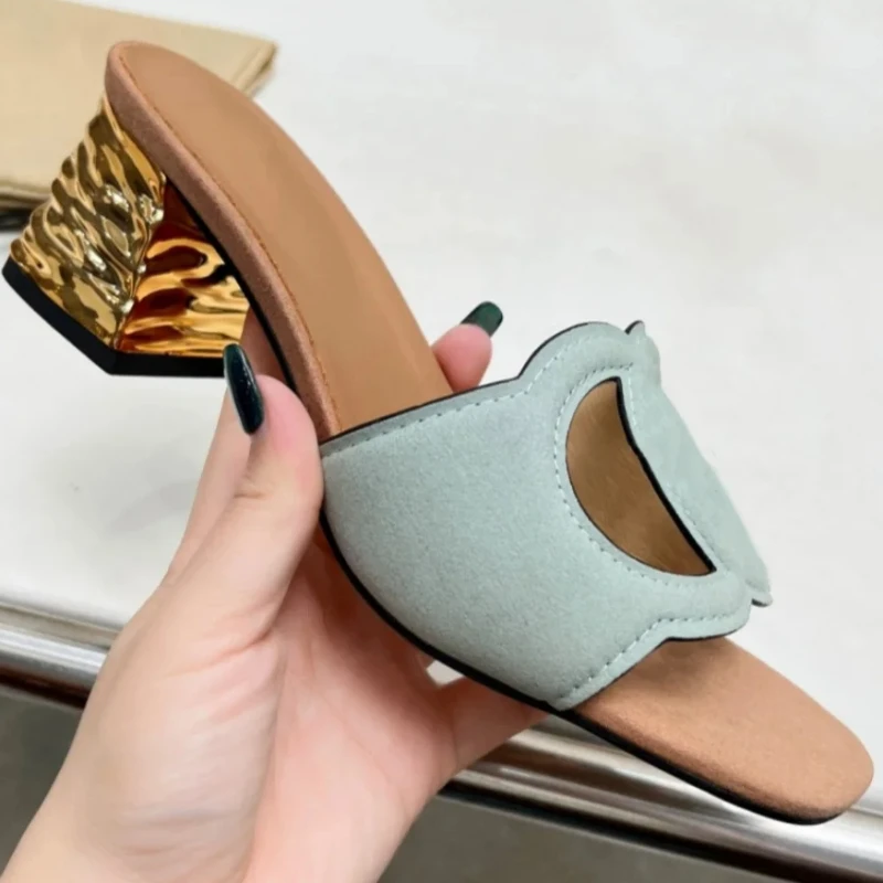 شباشب مسطحة جلدية متعددة الوظائف للنساء ، صنادل مريحة وغير رسمية ، صنادل مدببة ، أحجام 35-43