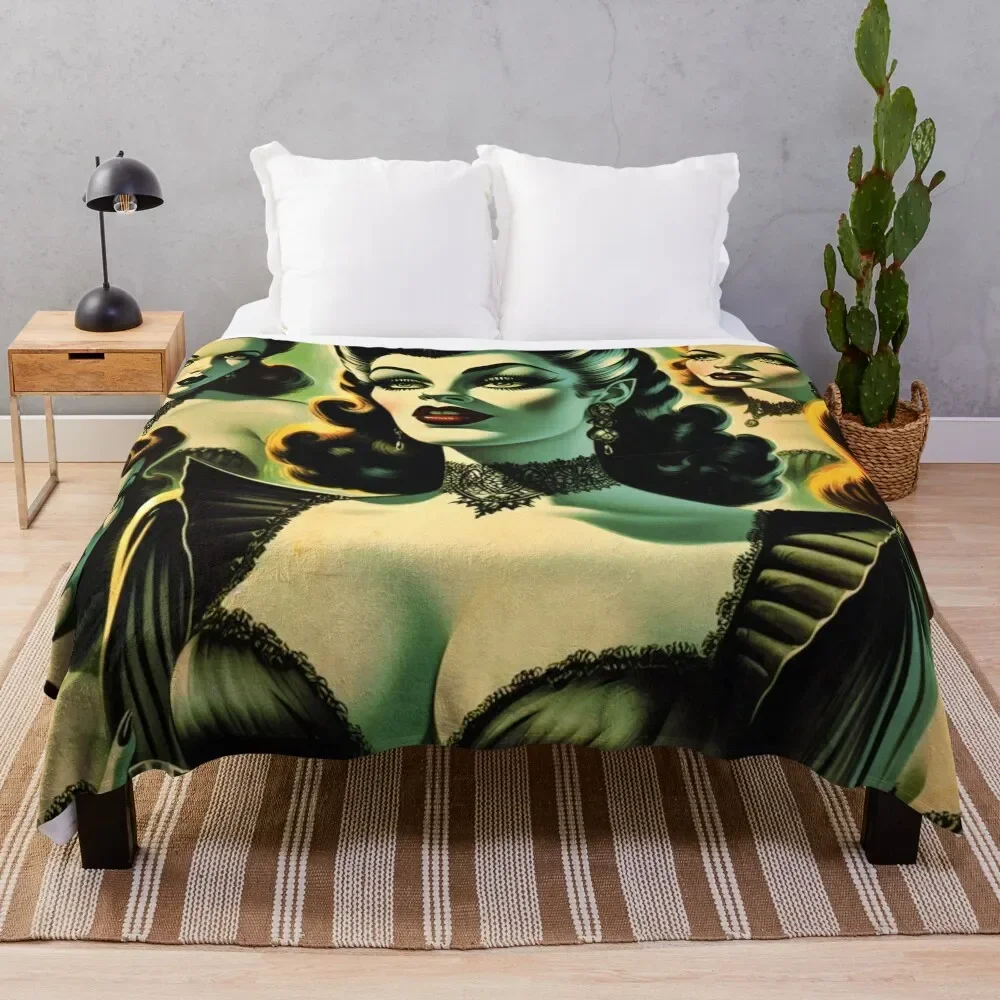 

Hot Vampire Woman Throw Blanket Baby Blankets For Bed Blankets