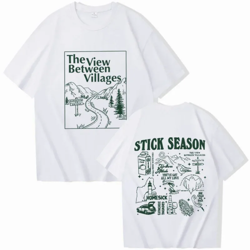 2025 نوح كاهان الموسيقى قميص جديد حار نوح كاهان قميص عصا الموسم جولة تي شيرت عصا الموسم ألبوم قميص مروحة الهدايا س الرقبة تي شيرت