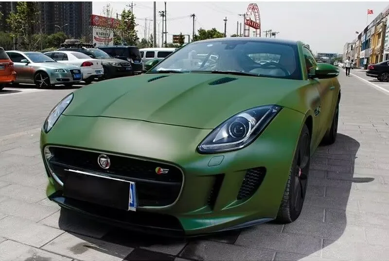 20/30..50x152cm Car Styling Stickers Army Green Matte Flim PVC Vinyl Wrap Car Body Film for Motorcycle Bicycle Auto Accessories - Image 6