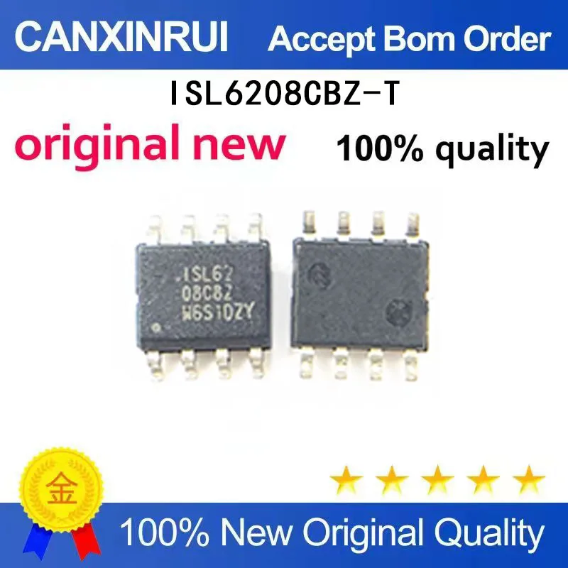 (5-100 Pieces)Brand new original ISL6208CBZ ISL6208 ISL6208CBZ-T 6208 SOP8