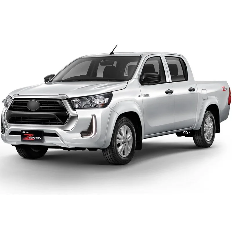 

LED DRL For Toyota Hilux 2020 - 2023 2024 Revo 12V Daytime Running Light Yellow Turn Signal Car Headlight Fog Lamp Daylights
