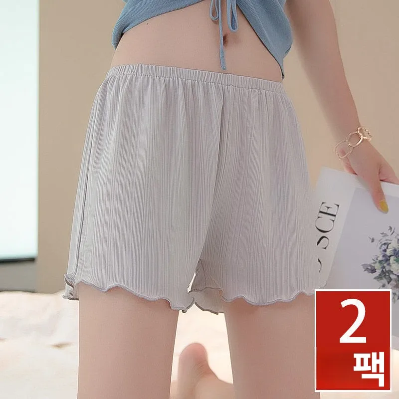 

Women's Loose Fit Thin Se Pants Summer Bot Can Be Worn outside ort orts Polyester Spandex Blend Casual Trousers