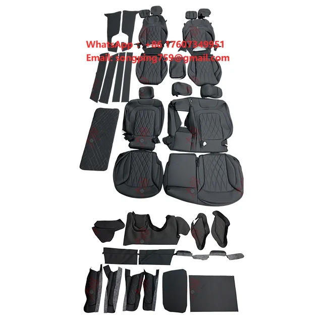 Suitable for Benzz G-class W464 Seat Leather Cover Interior Wrapping Color Refit Pattern Customization Seat Leather Covers Refit