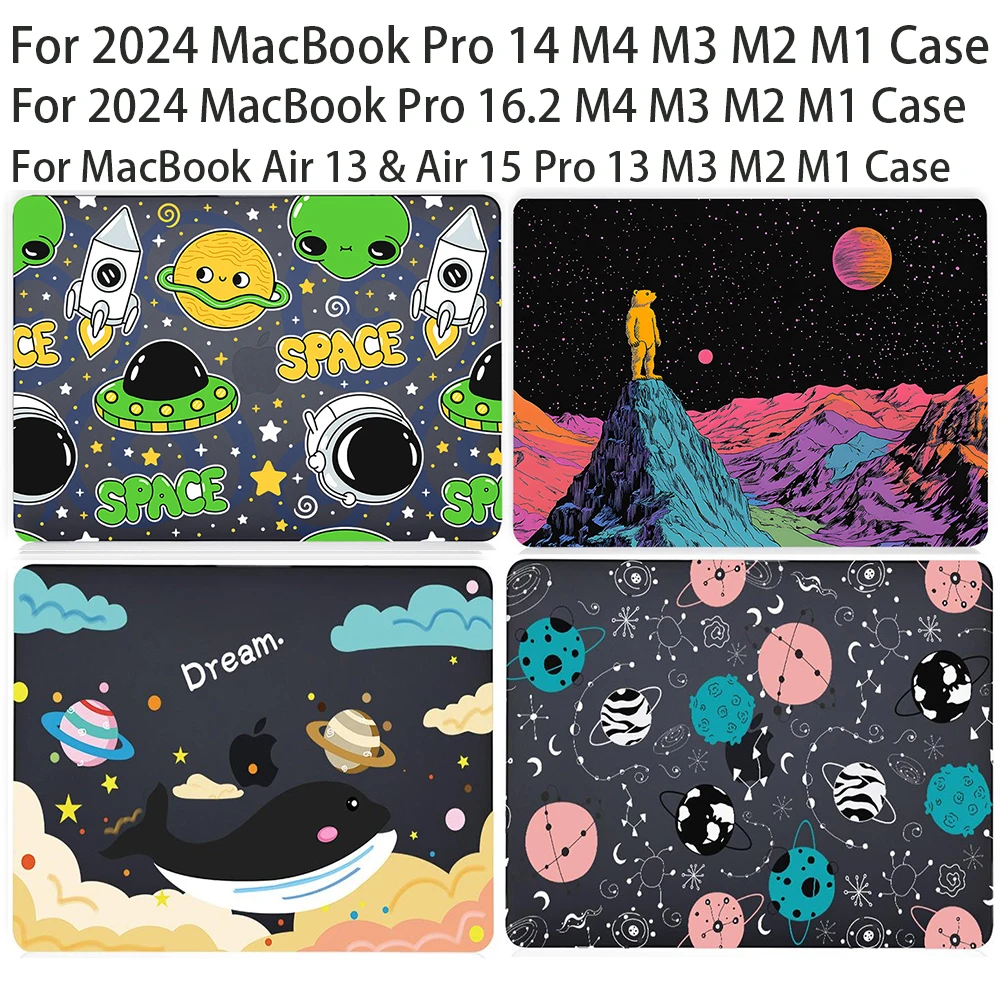 

For 2025 Macbook Air 13.6 M4 A3240 Case for Macbook Air 15.3 M4 A3241 2025 Case Macbook For 2024 Macbook Pro 14 M4 Pro 16.2 Case