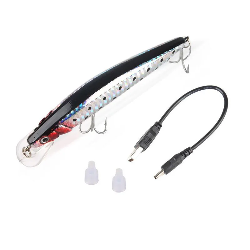 Robotic Fishing Lure Electric Wobbler for Electronic Bait Auto Swimming Swimbait USB Rechargeable LED Light Professional 2023New