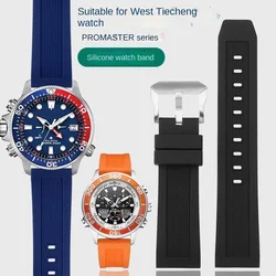 Quick Release Silicone Watch band 20mm 22mm For CITIZEN CC3060-10  Rubber men's watch strap BN2036 BN2037 JR4065 BJ2167