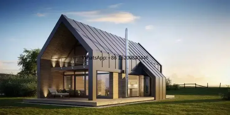 2024 Australian Standard Mobile Home Waterproof Soundproof Hurricane-Proof Steel  2 Bedrooms Villa Office Triangle House