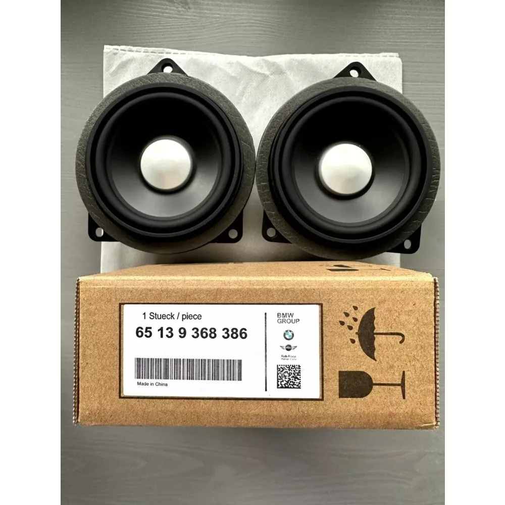 2 Pcs Car Door Midrange Speaker For BMW F10 F11 F01 E84 E90 65139368386 Frequency Loudspeaker Professional Speaker Horn